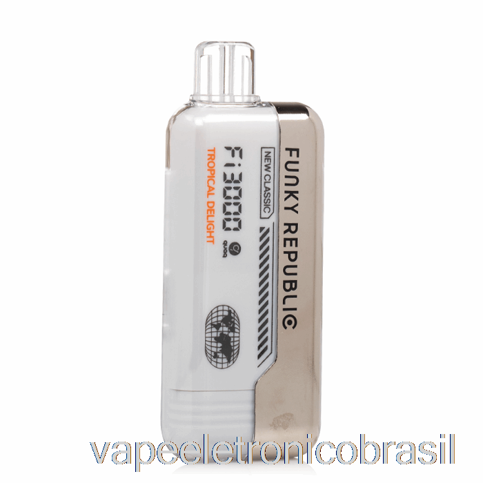 Vape Recarregável Funky Republic Fi3000 Descartável Tropical Delight